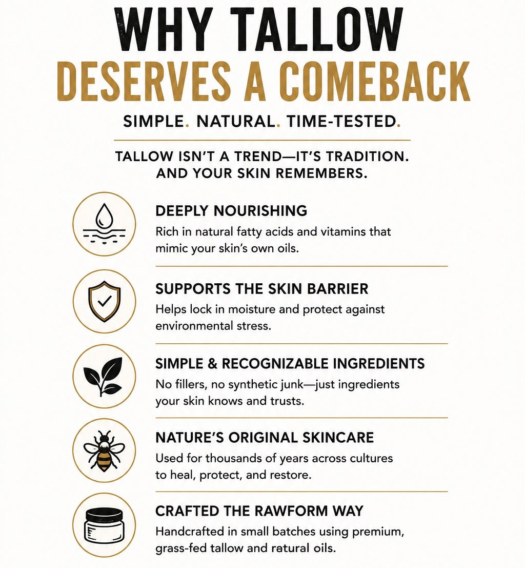Whipped Tallow Balm (Unscented)